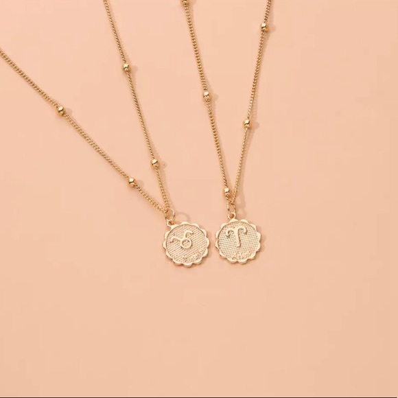 Zodiac Sign Astrology Beaded Charm Gift Necklace - Picture 4 of 16